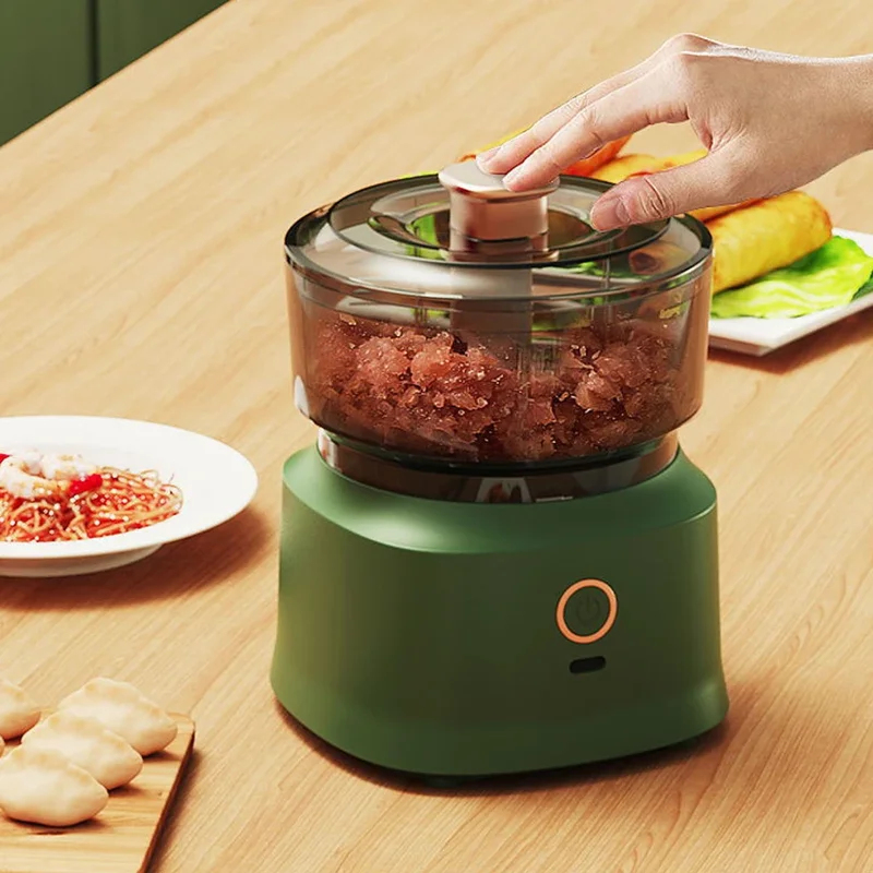 Baby Food Vegetables - Mini Kıyma Makinesi Elektrikli Sarımsak Ezici