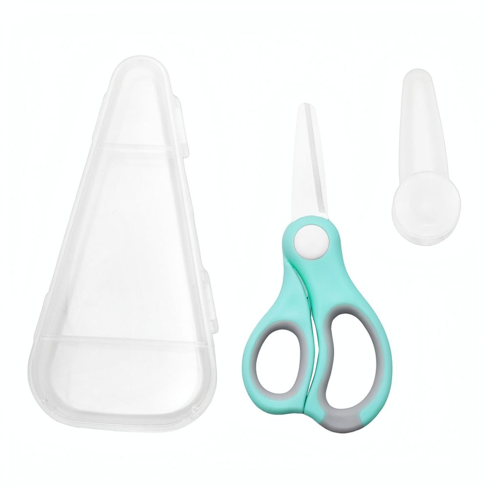 Baby Food Scissors - Bebekler ve Küçük Çocuklar İçin Güvenli