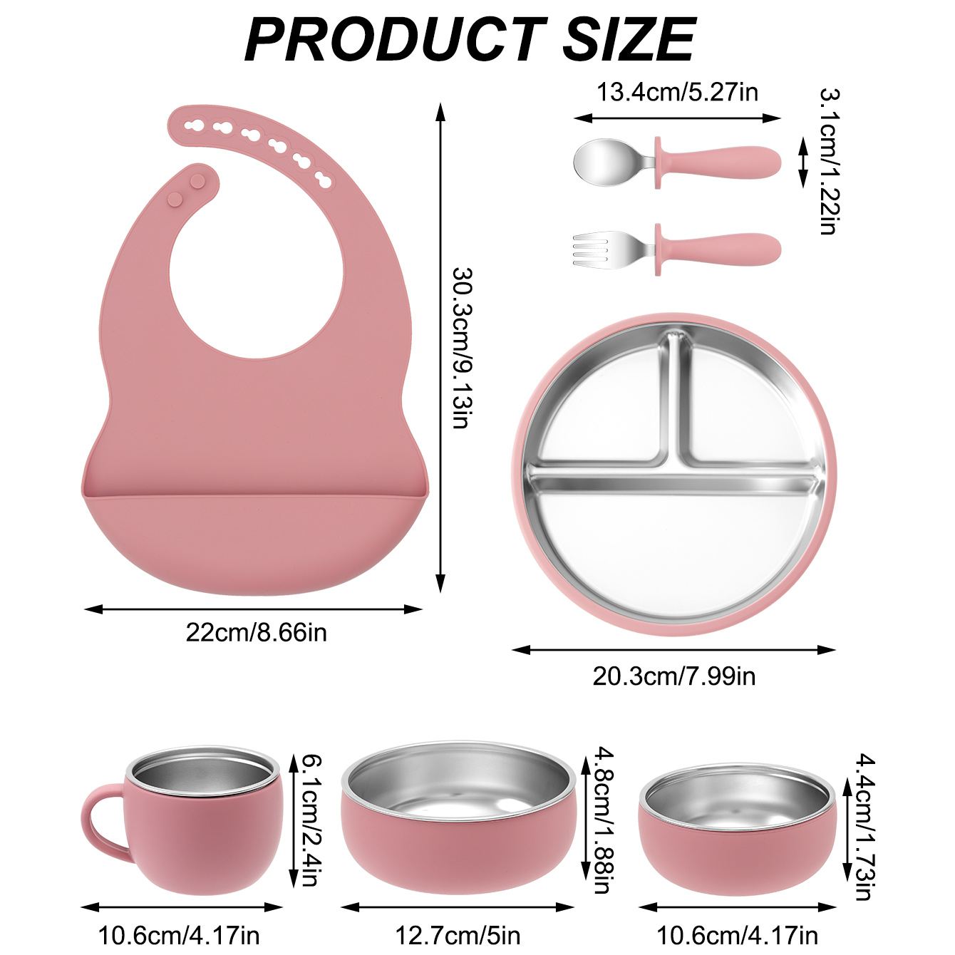 7 adet paslanmaz çelik ayrılab - Baby Food Menu incelemesi ve fiyatı